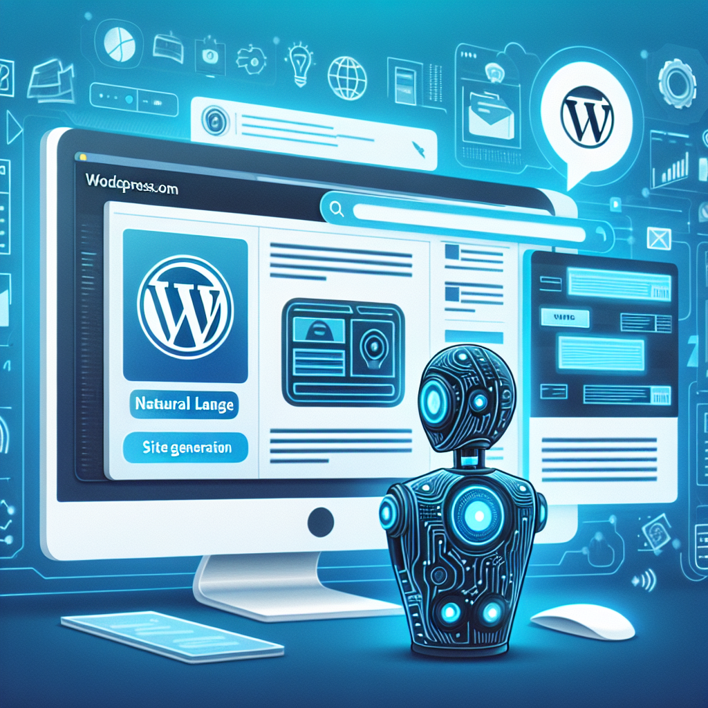 WordPress.comに会話型AIアシスタント実装