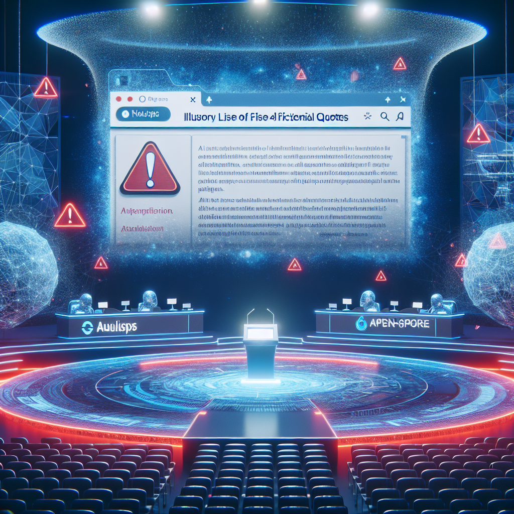 AI論文に架空の引用が混入、査読通過が問題に