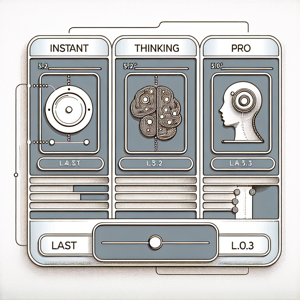 ChatGPT、モデル選択を3段階に刷新