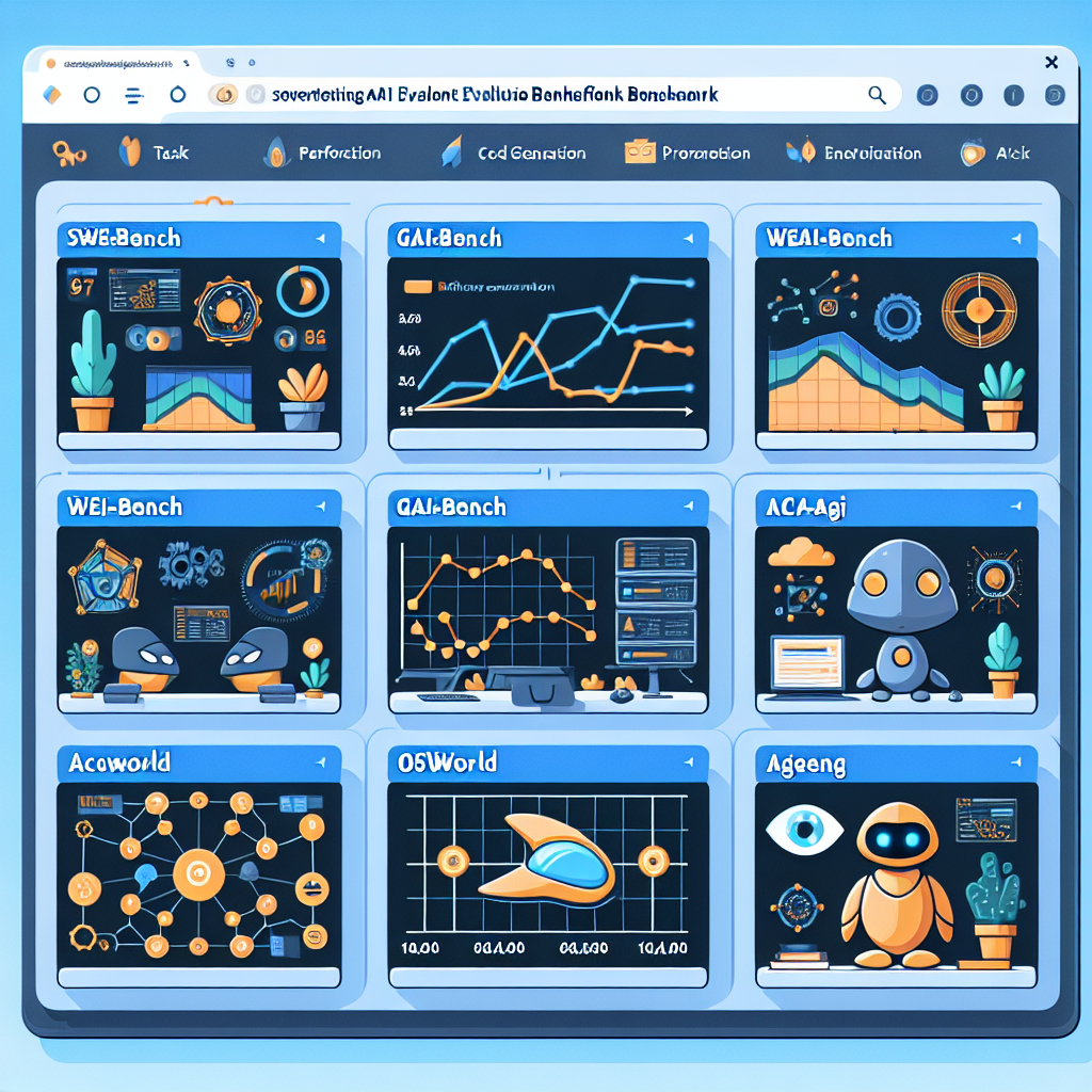 AIエージェント評価の7つの主要ベンチマーク解説