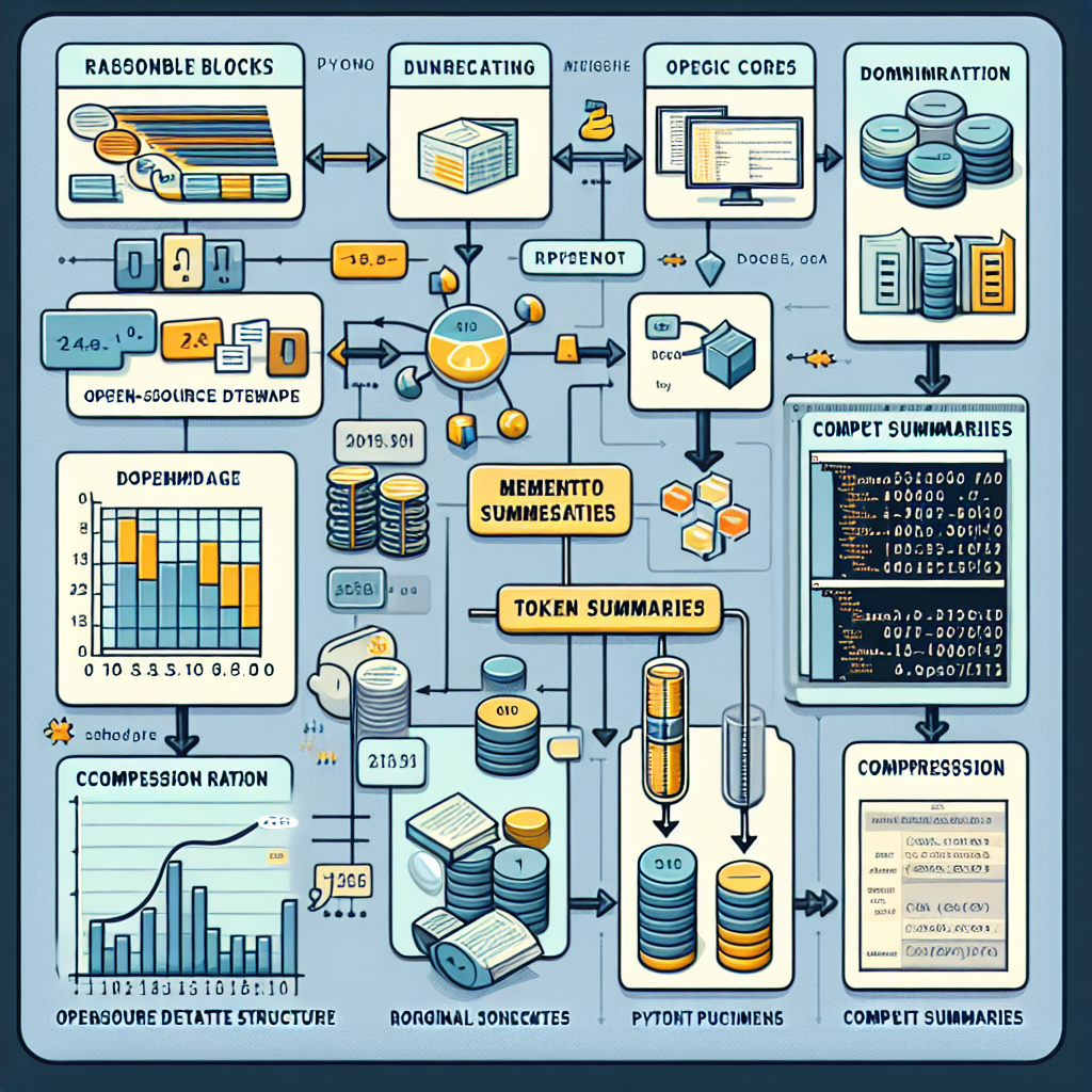 OpenMementos解析ガイド公開、長文AI推論を6分の1に圧縮