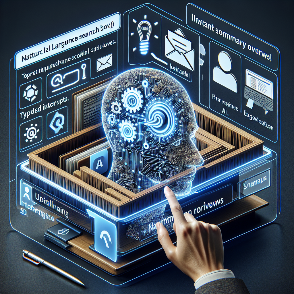 GmailにAI要約機能が追加、メール検索が対話形式に