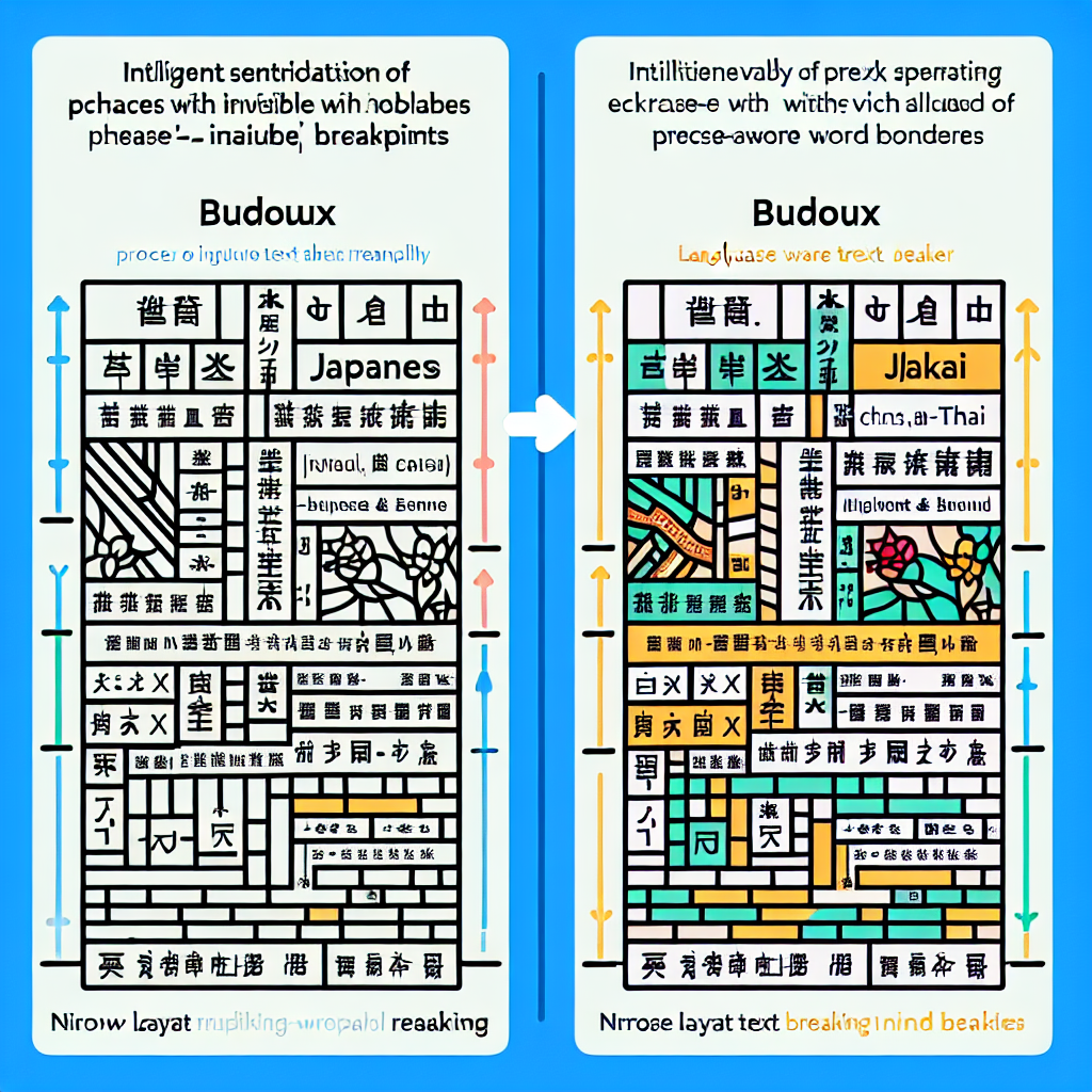 BudouX：日本語の改行を賢くするGoogleのOSSライブラリ