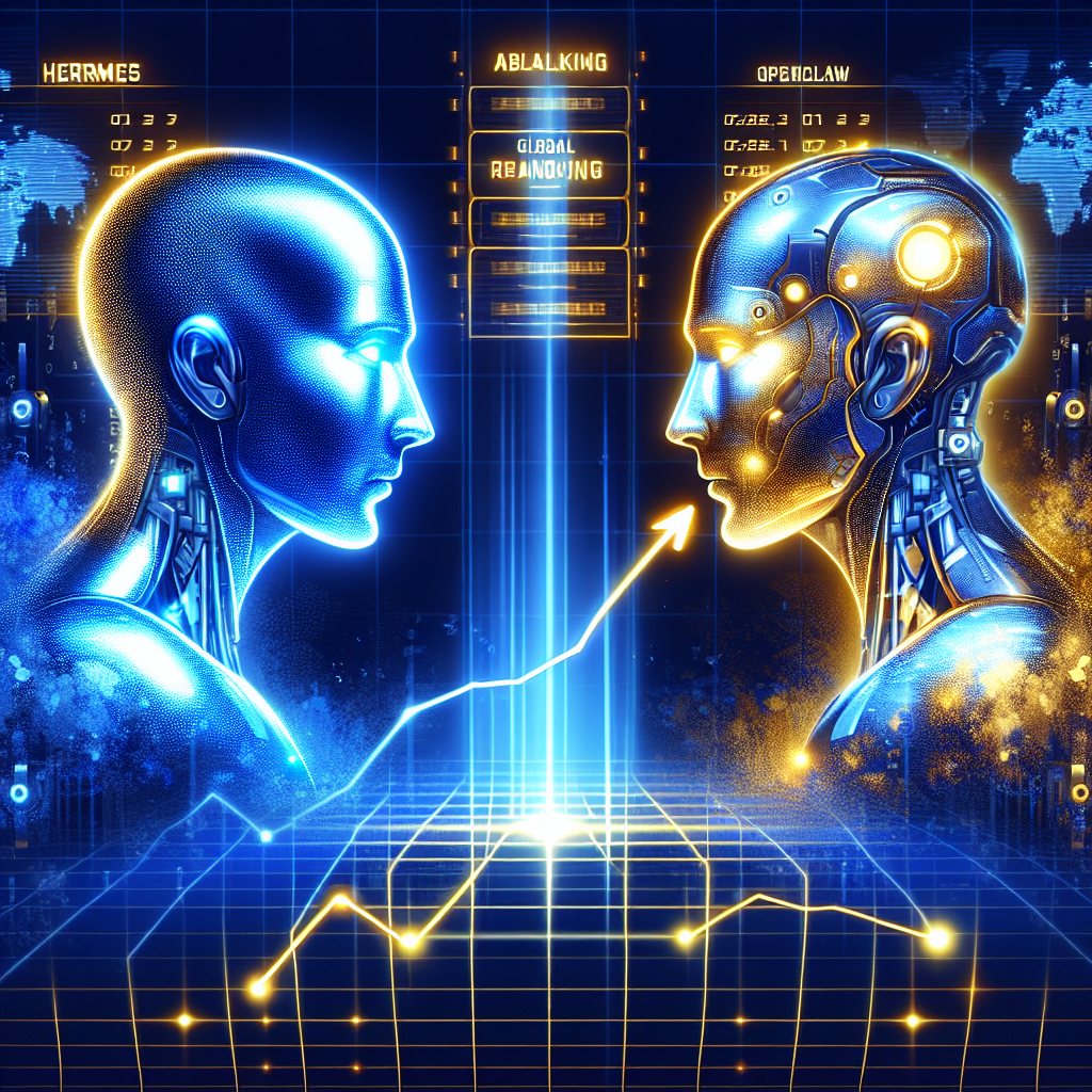 Hermes AgentがOpenRouterで1位、自己改善型AIの実力
